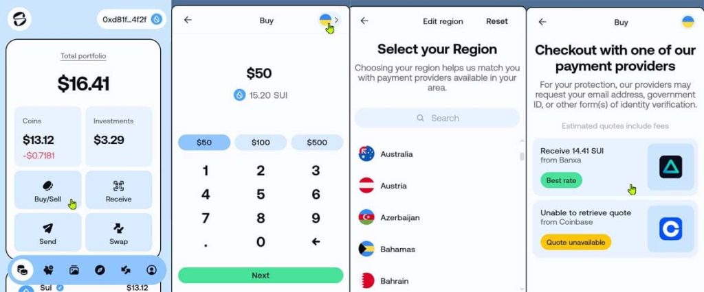 How to buy SUI tokens
