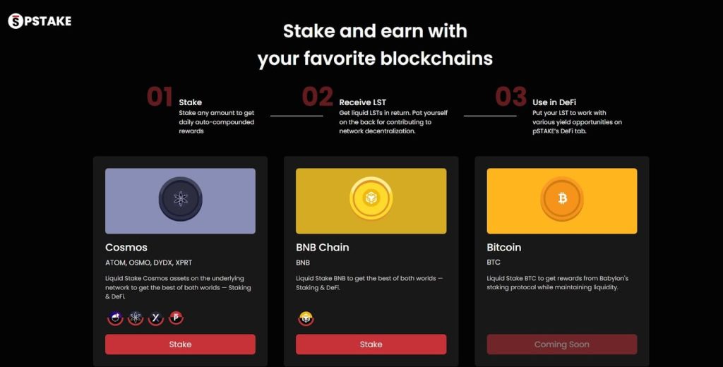 pSTAKE Finance