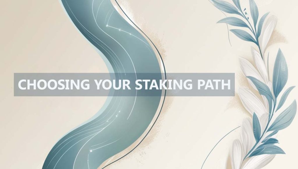 Choosing Your Staking Path