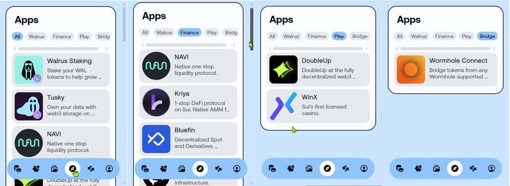 Sui apps