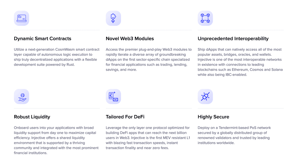 Why Build with Injective
