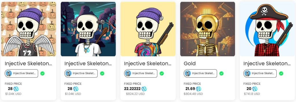 Injective Skeleton