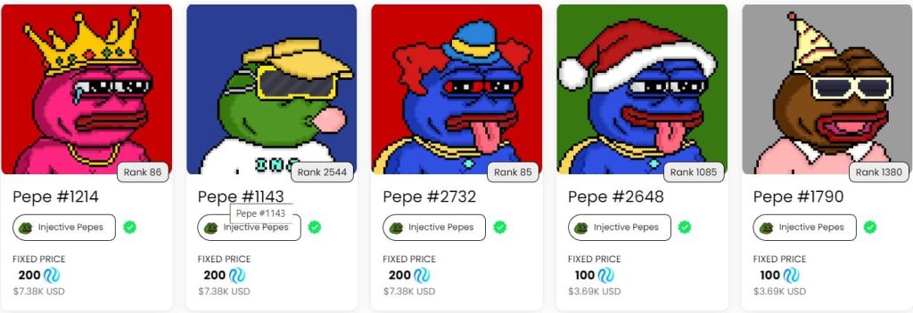 The Injective Pepes