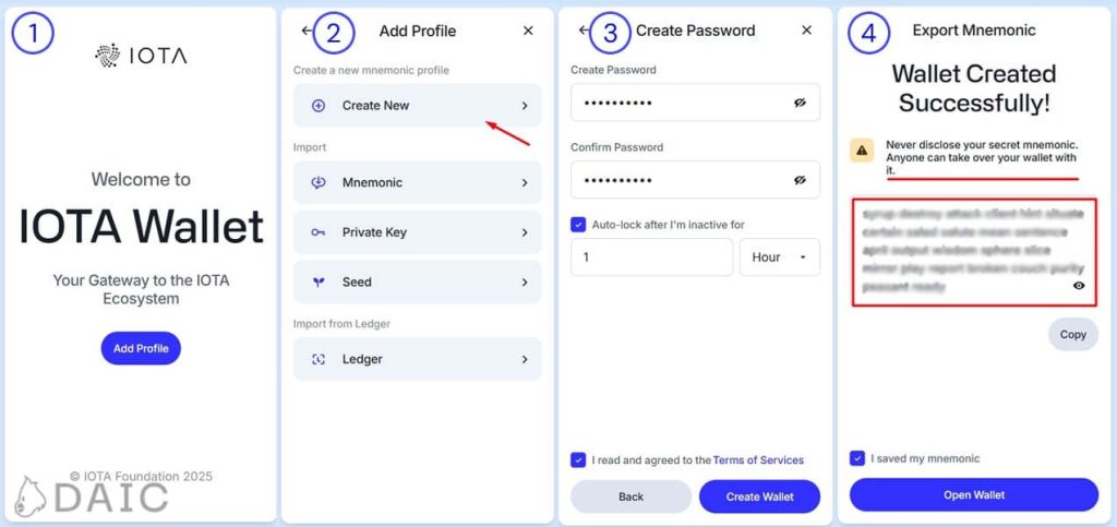 How to set up IOTA wallet