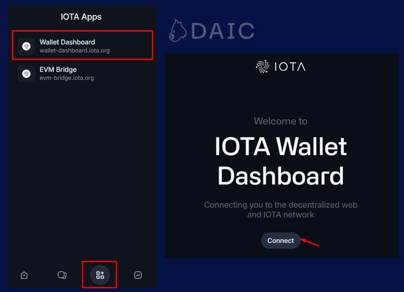 Connecting Your Wallet to the Dashboard