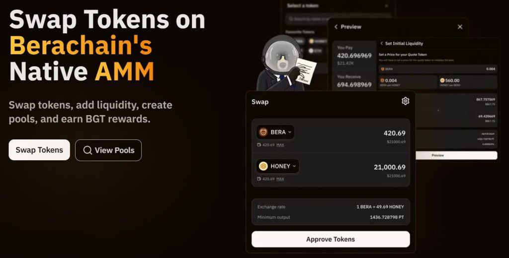 BeraSwap: Berachain Exchange