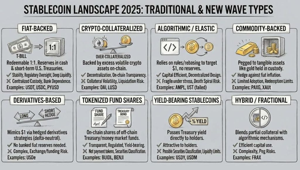 The Stablecoin Categories